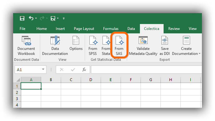 Import Data Into Excel From Sas — Colectica 73 Documentation 4487